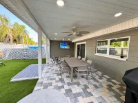 Palm Harbor Fun Hub: Pool, Game Room, Movie Nights