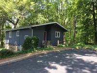 Mid Century Guest House on Wooded Lot