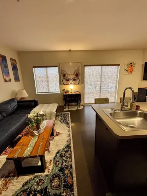 Private Charming Midtown 1-bedroom apartment in amazing Detroit with WiFi, AC Hotel a 