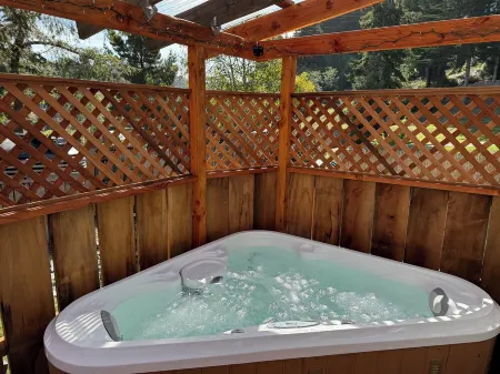 Charming Tiny House with Hot Tub and big fenced yard! Private location!
