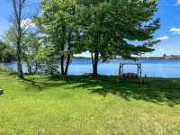 Lower unit with 400 ft of frontage and close to town