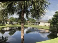 Water view 2 bedroom Condo in Shorewalk 15 min to Anna Marie Island 5 min to IMG