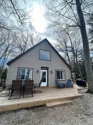 Rae's Retreat on Little Platte Lake w/ Private Dock!