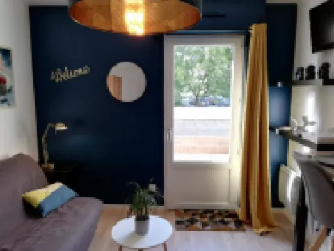 Studio in the City Center with Terrace and Secure Parking