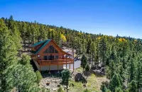 Incredible Views! Stunning log home w/ wrap around deck and covered porch