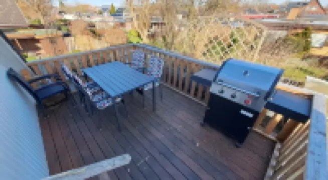 Neues ,,familienappartement Ostsee-möwe" in Schönberg mit Dachterasse