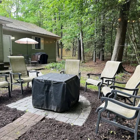 Private and pet-friendly, with game room and upgraded kitchen