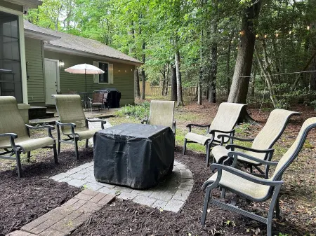 Private and pet-friendly, with game room and upgraded kitchen