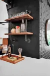 Mid-Century Boho Chic home with Pool, Game Room & Outdoor Playhouse.