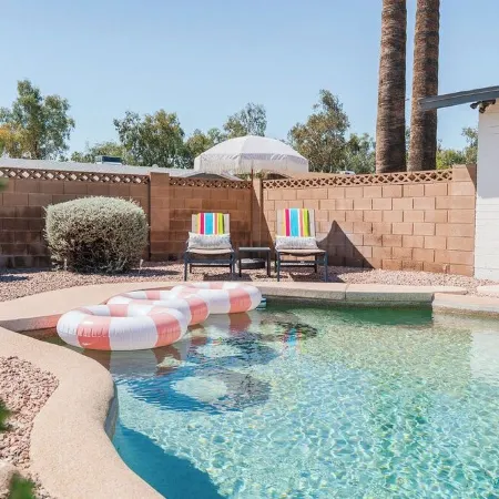 Sun & Fun, Backyard and Pool