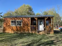 Brand new tiny cabin located on farm. Near rivers, trailsheads & national forest
