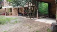 Isolated house set in vineyards and woods