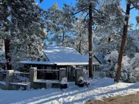 Private Forest Lodge w/Game House, Spa, mins to DT