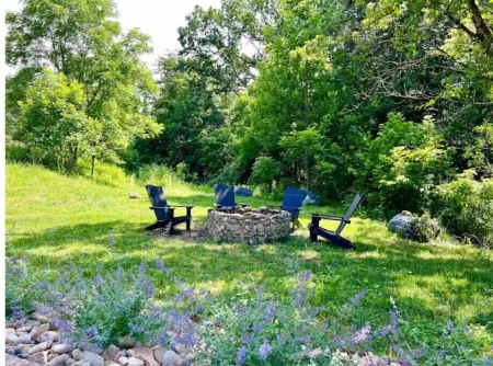 Chic Barndo Chalet Above French Broad River- Pano Mountain Views on 13 Acres