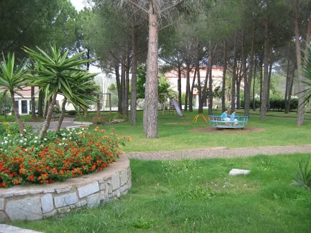 Duplex house with garden