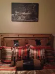 Just steps away from Rainbow Lake in this Dog Friendly Cabin