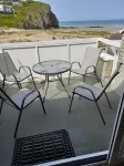 Beach Front Apartment With Stunning Views of Classic Surfing Beach Hotels in Porthtowan