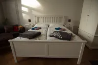 In the Center of Quedlinburg, Quiet and with a View of the Garden and Parking Space