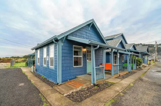 Blue Octopus #4 Personal Beach Cabin 락커웨이비치 호텔