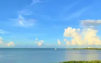 3 bedroom 2 bath Ocean front condo on marina with opt boat slip.