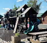 Badlands Frontier Cabins Hotel di Wall