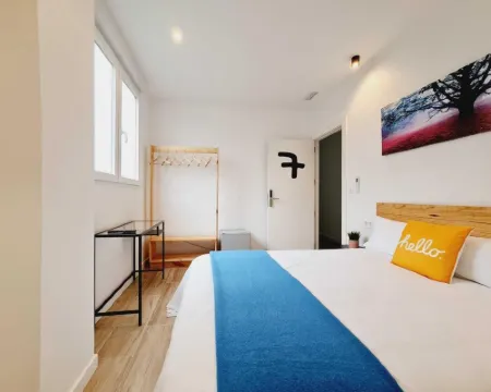 ビルバオ ルームズ & キッチン サンツツ ビルバオのホテル