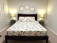 Coastal-Inspired Decor and Cozy Atmosphere - Charming Retreat