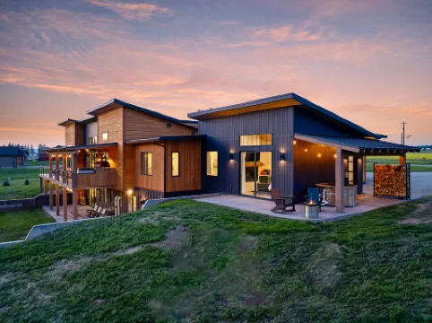 Soaking Tub and Cozy Fireplace - Inviting Rustic Retreat
