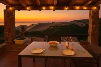 SARDAGNE SAUVAGE - VIEW OF THE DUNES AND THE SEA AT 600M
