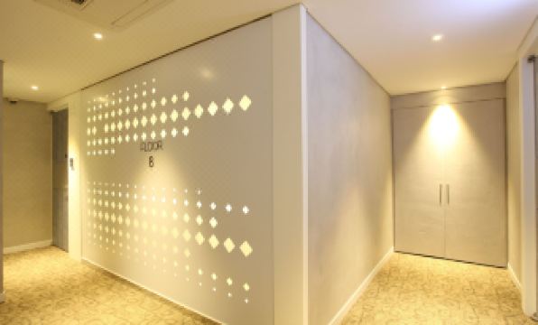 ソウル 호텔 더 블루 천호(Hotel the Blue Cheonho) 3つ星 ホテル 外観