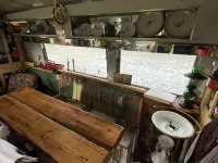 2 X Double Bed Glamping Wagon at Dalby Forest Hotels in Ryedale District