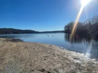 Chalet Log Home in Lake Ariel Hideout community