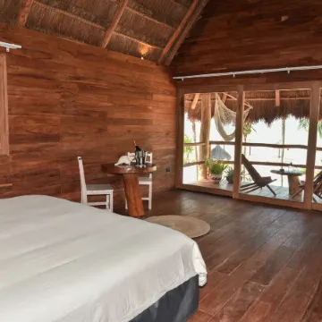 Blue Holbox Beach Front