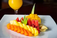 Hotel South Beach - breakfast