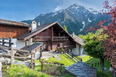Flat with Garden in Courmayeur - Happy Rentals Hotels near Ru du Moulin