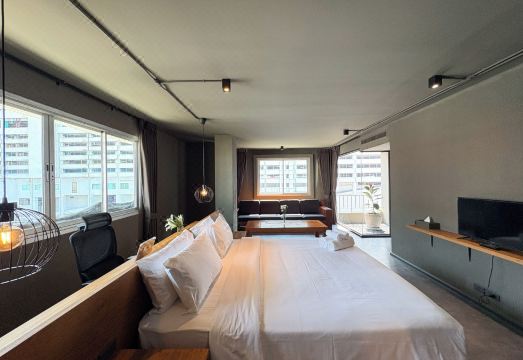 센트릭 플레이스 호텔의 전용 발코니 전망