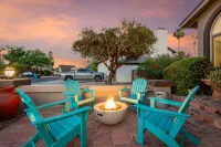 스패니시 웰스 리트리트, 무료 수영장 난방, 스파, 바비큐