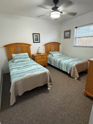 Steps to the beach & close to International speedway, Daytona & Flagler beach,