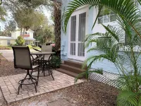 Relax at the Island Escape in Downtown Melbourne, minutes from beautiful beaches