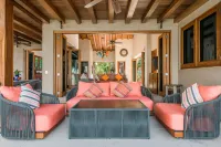 Beautiful Beach front home with 3 bedrooms and 3 1/2 bathrooms.