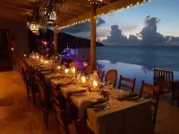 5 bedroom villa with pool in stunning clifftop location next to gorgeous beach