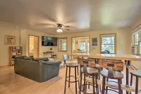 Waterfront Leech Lake Cabin: Dock, Fire Pit, Deck - parking