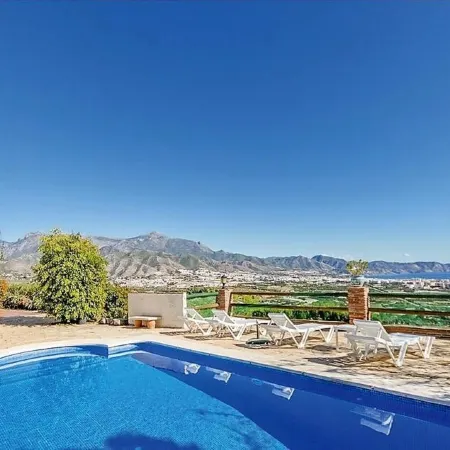 Nerja: Charming villa with the best panoramic views of the whole Nerja