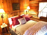 Log Cabin on Tunnel of Trees  with Lake Michigan View!
