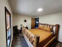 2 separate cabins, sleeps a total of 12, on 4 acres in Lava Hot Springs!!