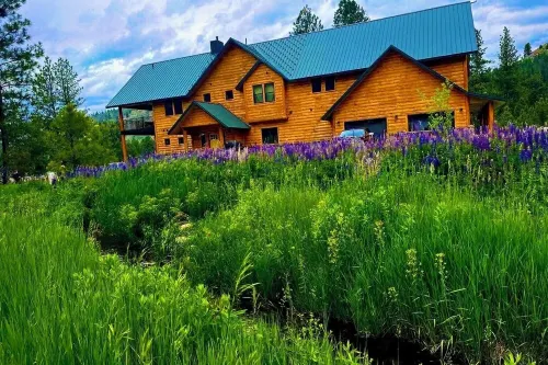 Secluded 7,800 SqFt Cabin in the Woods- Pond, River, Theater, Disc Golf & More