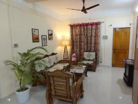 Charming 2-bedroom apartment with fitness room, WiFi in Guwahati