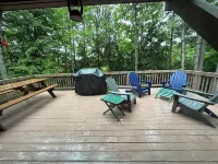 Modern, 2 King, 4 BDRM Private Luxury Log Cabin