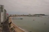 Beachfront apartment with a view, for 2-8 people at Hotel Colon Salinas