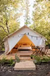 Beautiful Tent at Camp Northern Lights!